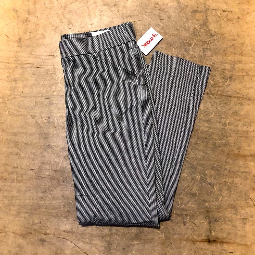 ANNE KLEIN Adult Med Slim Ankle Patterned Pants